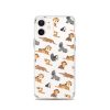 African Jungle Animals iPhone Clear Case