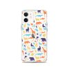 Animal Silhouette iPhone Clear Case