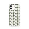 Animals Silhouette iPhone Clear Case