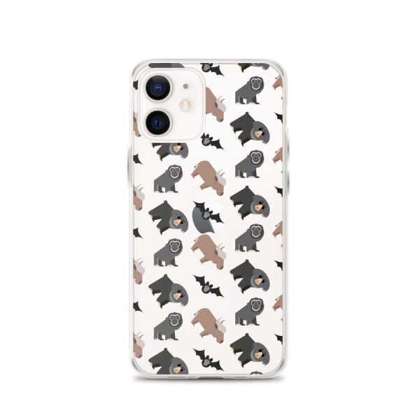 Asian Jungle Animal iPhone Clear Case