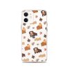 Asian Jungle Animals iPhone Clear Case