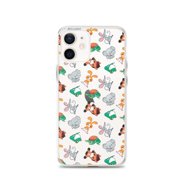 Cute Animals iPhone Clear Case