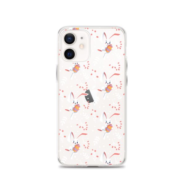 Cute Easter Rabbit iPhone Clear Case