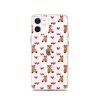 Cute Teddy Bear iPhone Clear Case