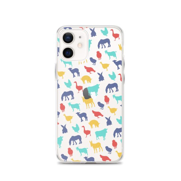 Farm Animals iPhone Clear Case