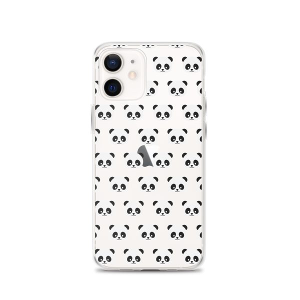 Panda Bears iPhone Clear Case