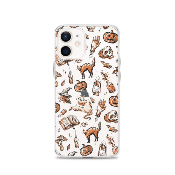 Vintage Halloween iPhone Clear Case