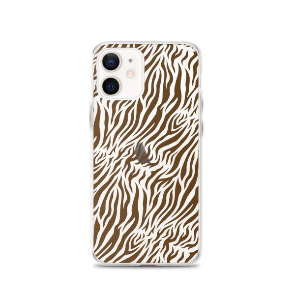 Tiger Print iPhone Clear Case