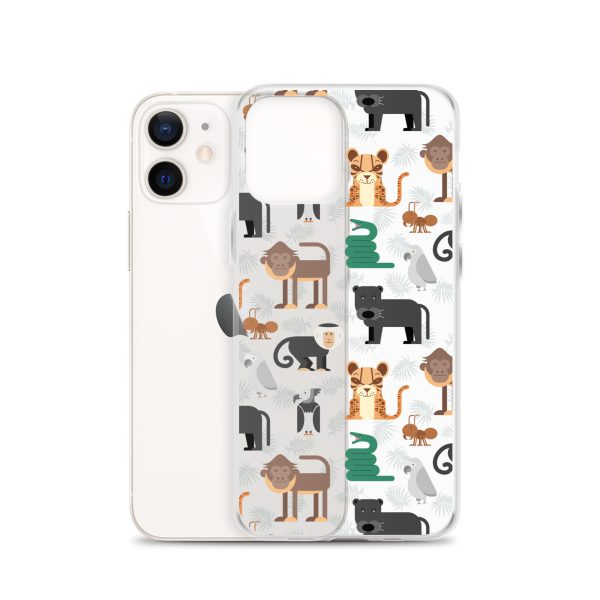 Amazon Jungle Animals iPhone Clear Case