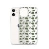 Animals Silhouette iPhone Clear Case