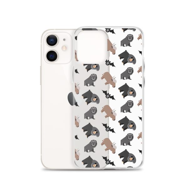 Asian Jungle Animal iPhone Clear Case
