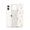Colorful Bunnies Easter iPhone Clear Case