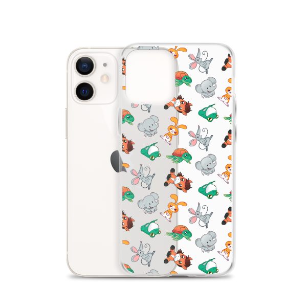 Cute Animals iPhone Clear Case