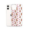 Cute Teddy Bear iPhone Clear Case