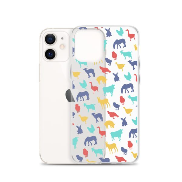 Farm Animals iPhone Clear Case