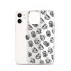 Illustrated Gorilla Seamless iPhone Clear Case