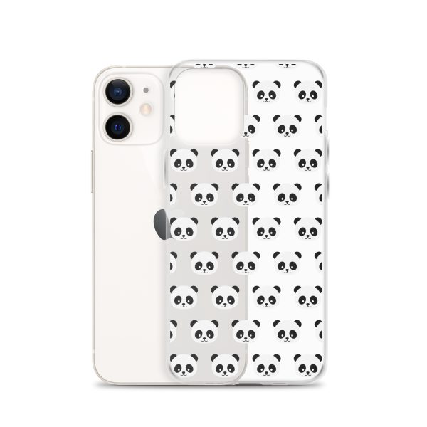 Panda Bears iPhone Clear Case