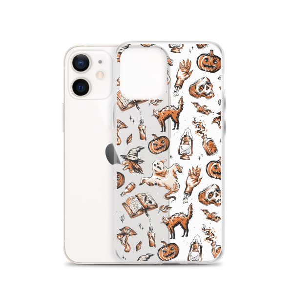 Vintage Halloween iPhone Clear Case