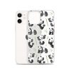 Watercolor Panda Bear iPhone Clear Case
