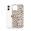 Leopard iPhone Clear Case