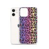 Neon Leopard iPhone Clear Case