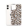 Seamless Leopard iPhone Clear Case