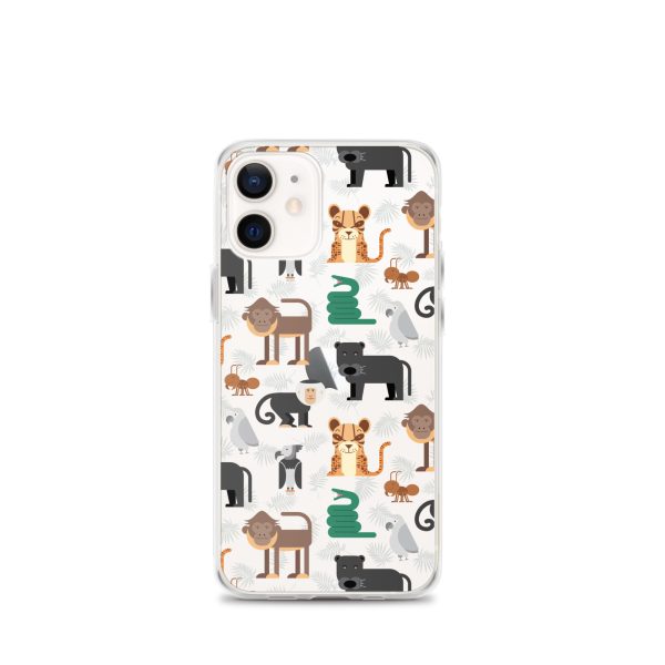 Amazon Jungle Animals iPhone Clear Case