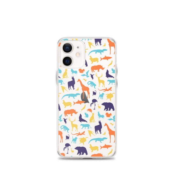 Animal Silhouette iPhone Clear Case