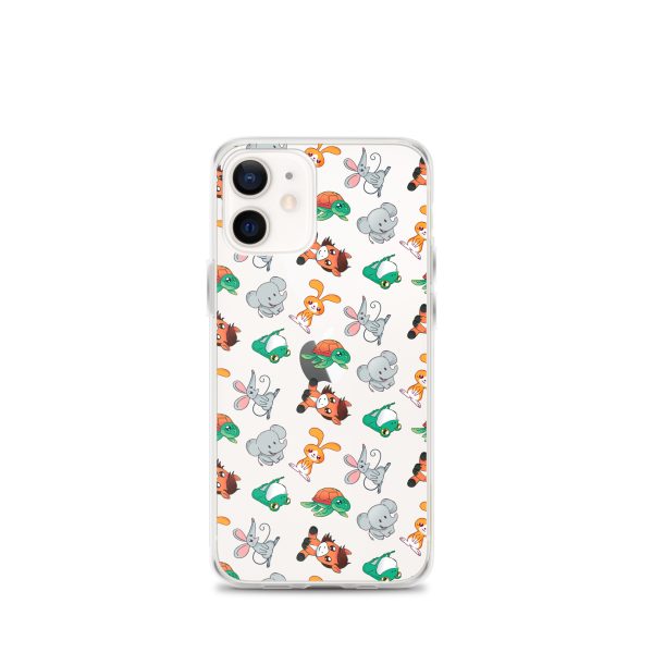 Cute Animals iPhone Clear Case