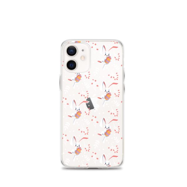 Cute Easter Rabbit iPhone Clear Case