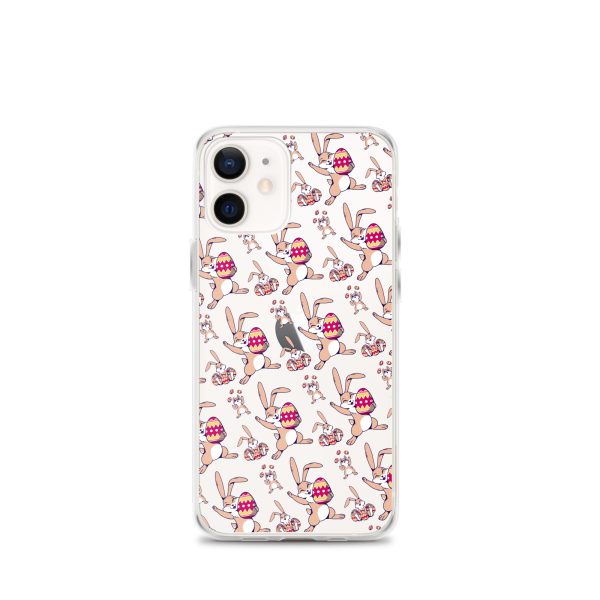 Easter Bunny With Egg iPhone Clear Case