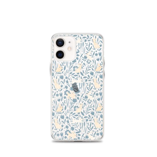 Easter Hopping Bunnies iPhone Clear Case