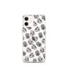 Illustrated Gorilla Seamless iPhone Clear Case