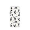 Watercolor Panda Bear iPhone Clear Case
