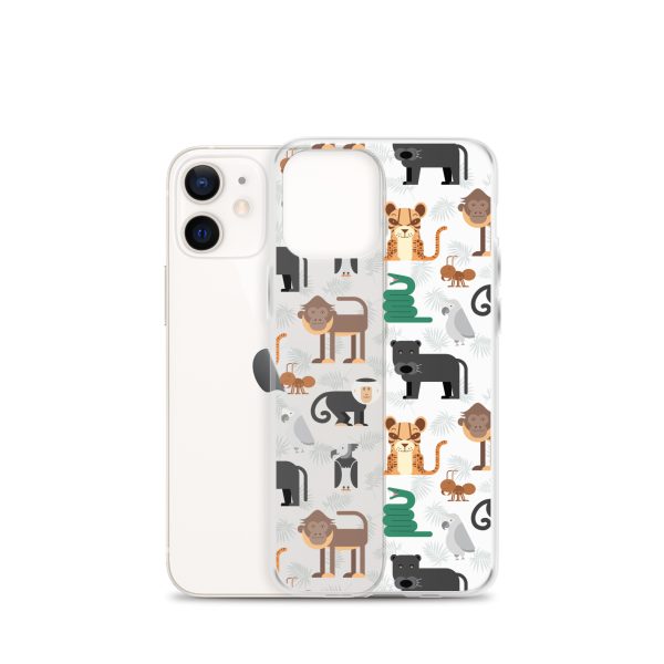 Amazon Jungle Animals iPhone Clear Case
