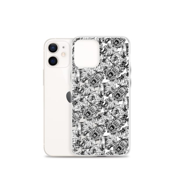 Angry Gorillas iPhone Clear Case