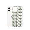 Animals Silhouette iPhone Clear Case