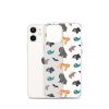 Asian Jungle Animals iPhone Clear Case