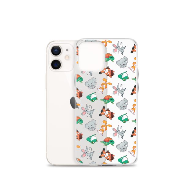 Cute Animals iPhone Clear Case