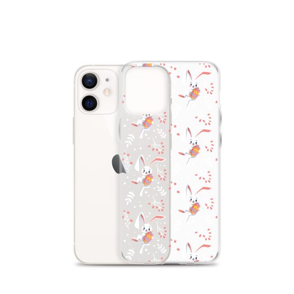 Cute Easter Rabbit iPhone Clear Case