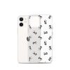 Cute Pandas iPhone Clear Case