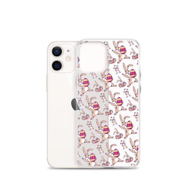 Easter Bunny With Egg iPhone Clear Case