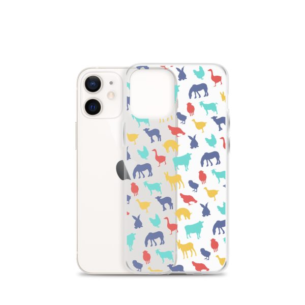 Farm Animals iPhone Clear Case