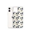 Forest Bear Silhouette iPhone Clear Case
