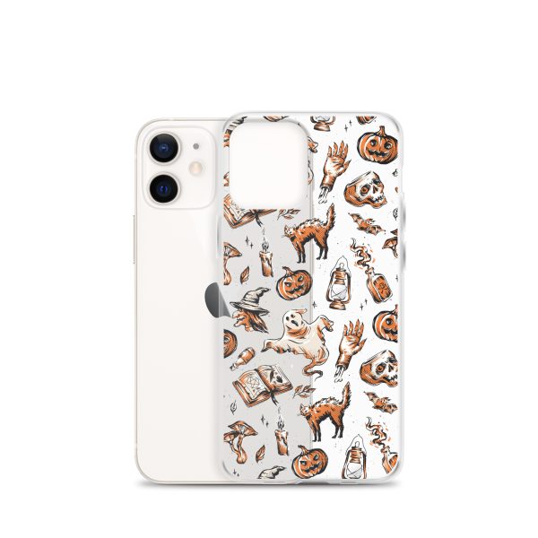 Vintage Halloween iPhone Clear Case