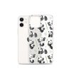 Watercolor Panda Bear iPhone Clear Case