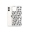 Watercolor Panda Bears iPhone Clear Case