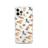 African Jungle Animals iPhone Clear Case