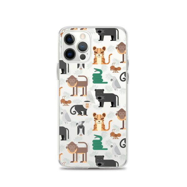 Amazon Jungle Animals iPhone Clear Case