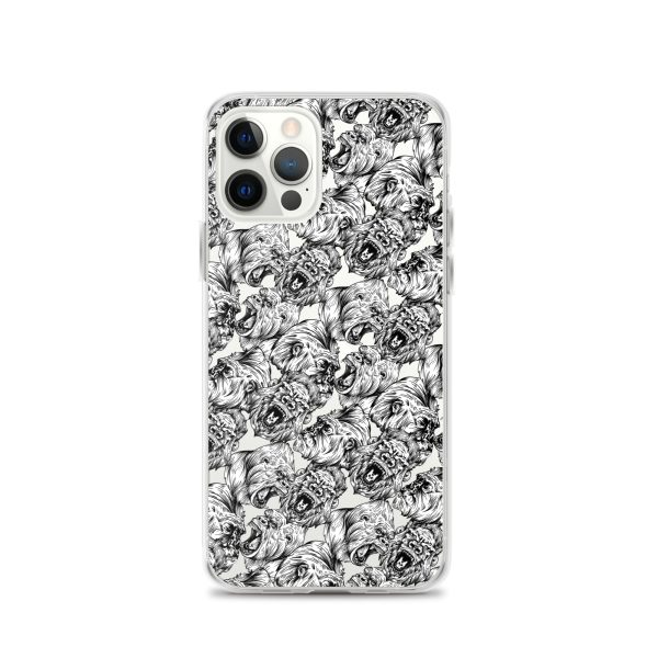 Angry Gorillas iPhone Clear Case